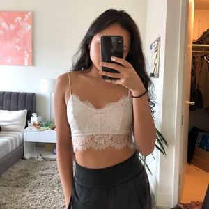 Topshop Lace Top